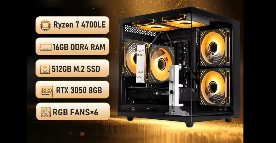 В продаже появился первый готовый ПК с Ryzen 7 4700LE на архитектуре Zen 2 

На рынок, похоже, вышел