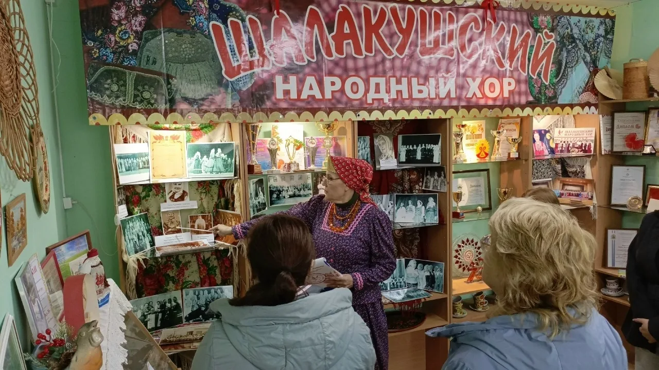 🎶 Открытие музейной комнаты народного хора Шалакуши