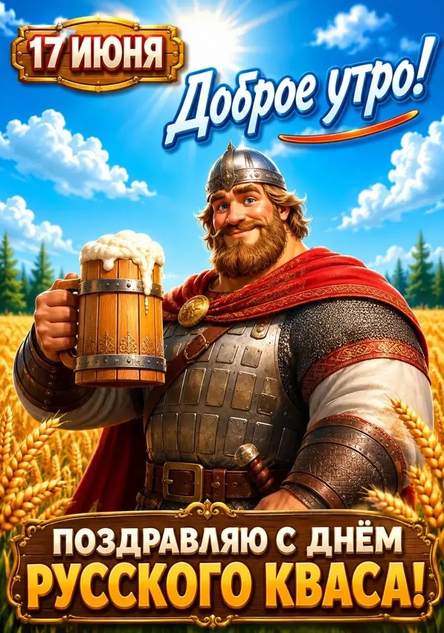 🔆 С Днём Русского Кваса!