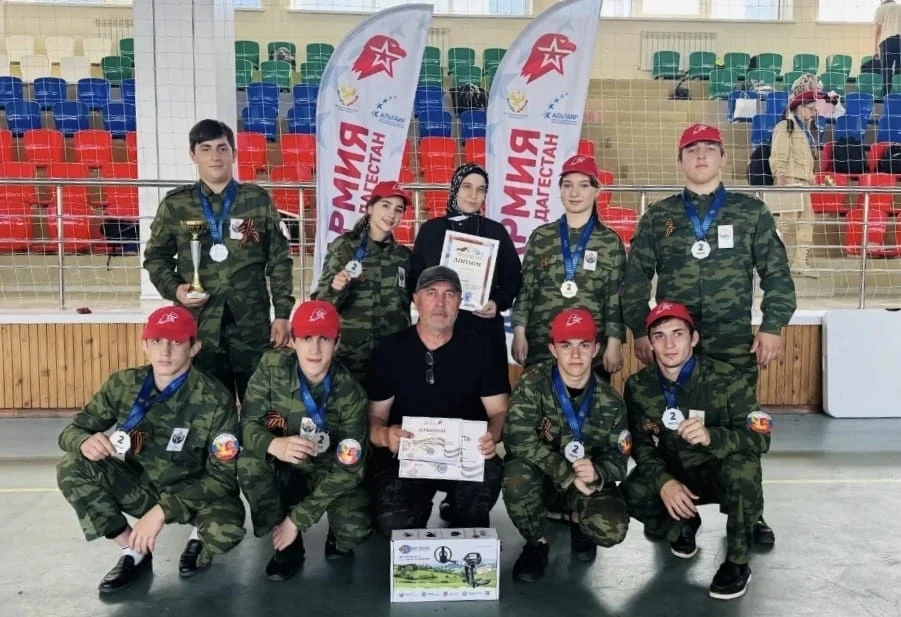 Дылымский лицей завоевал «серебро» на республиканском финале военно-спортивной игры в К...