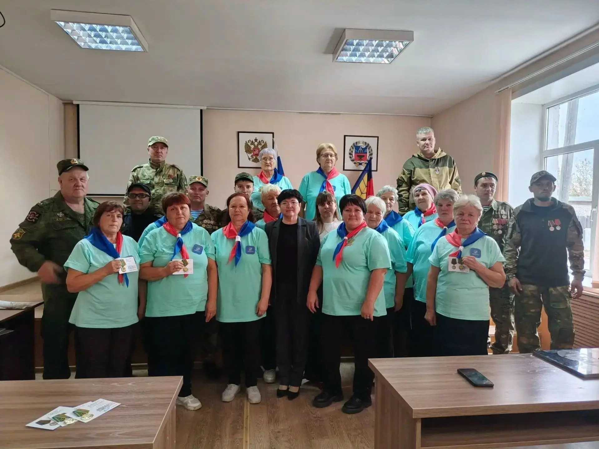 🏅 Награждение волонтёров села Верх-Озерное