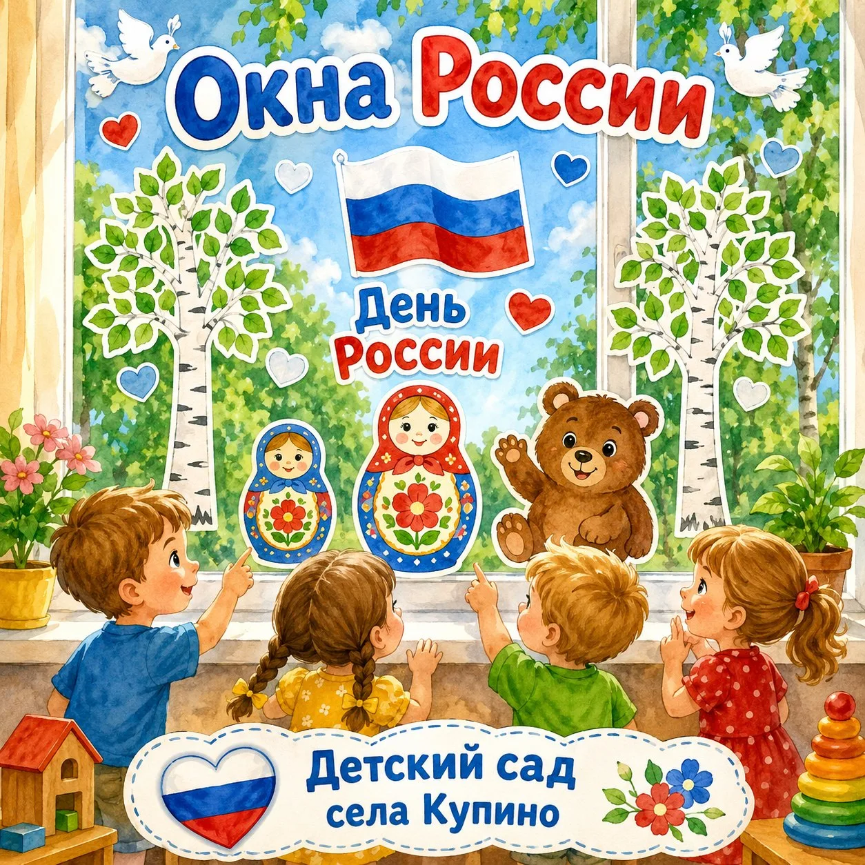 🇷🇺 Дорогие родители, приглашаем вас и ваших детей принять участие во Всероссийской ак...
