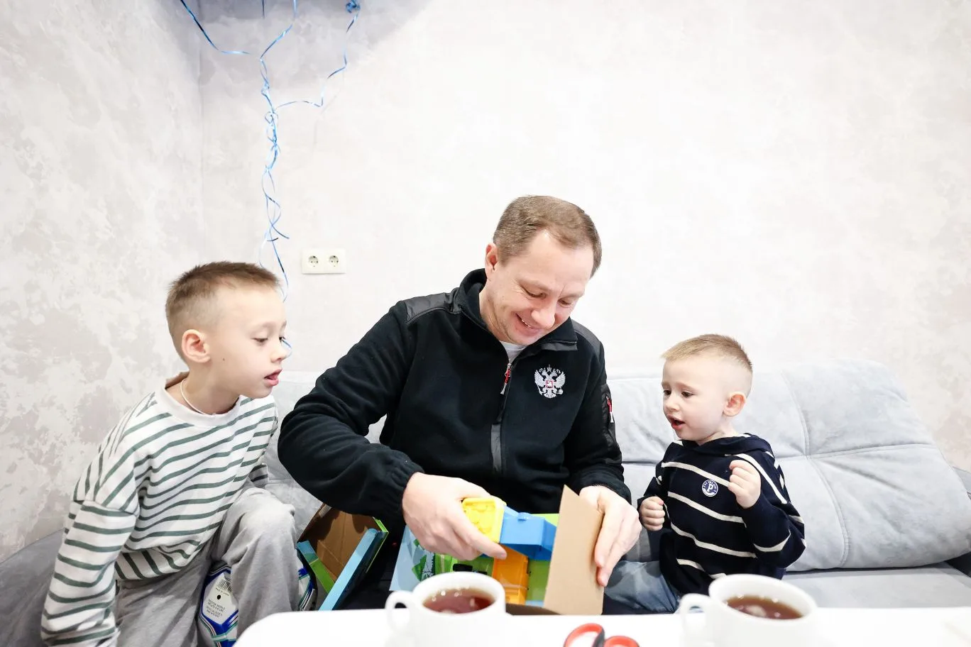 Навестил семью нашего Героя – Станислава, который, исполнив свой долг в зоне спецоперации, сегодня п