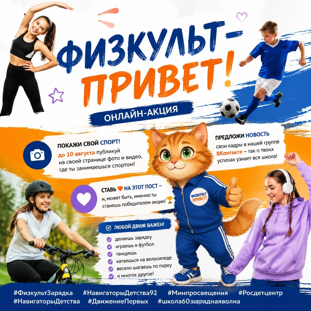 Физкульт-привет, друзья!
