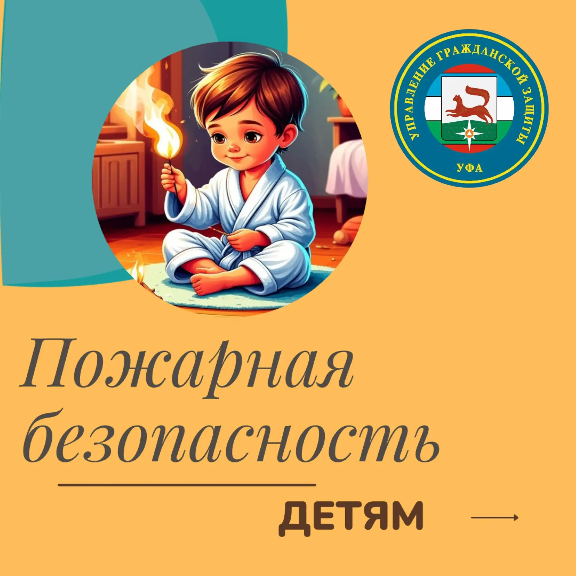 Детям об огне: памятка для родителей 👨‍👩‍👧‍👦🔥