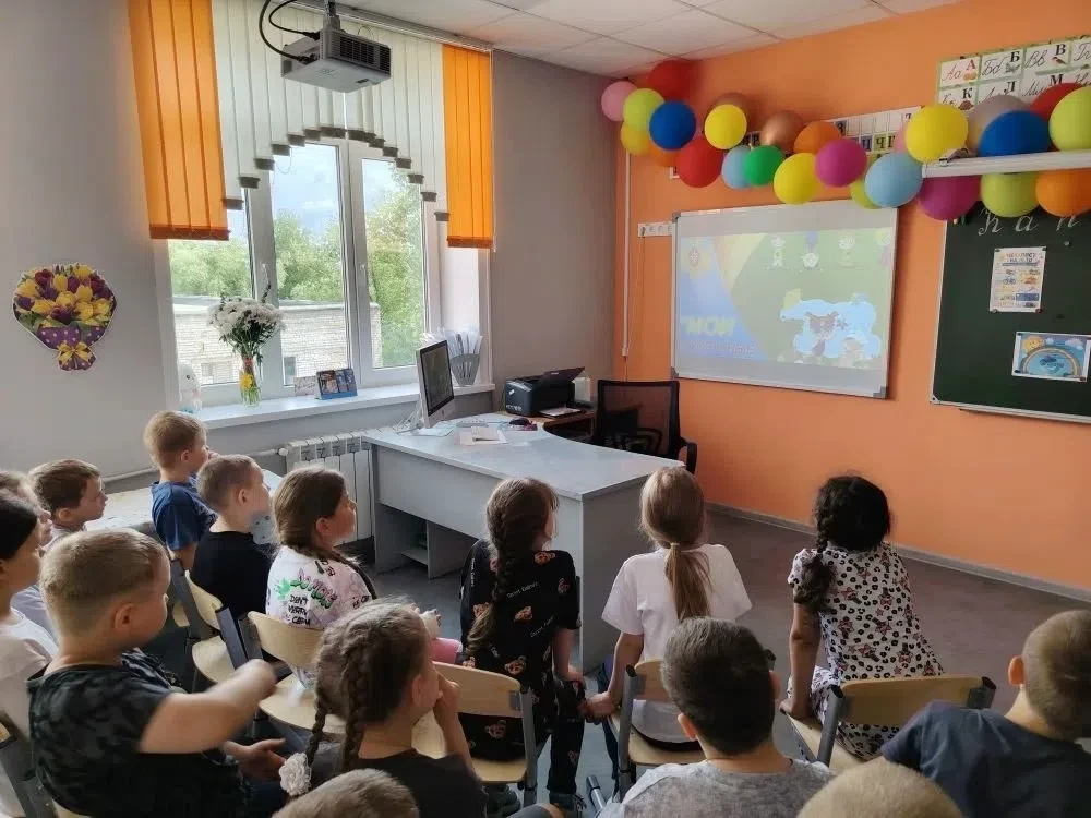 В рамках Всероссийской акции в лагере дневного прибывания филиала МБОУ "Комсомольская СОШ" в поселке