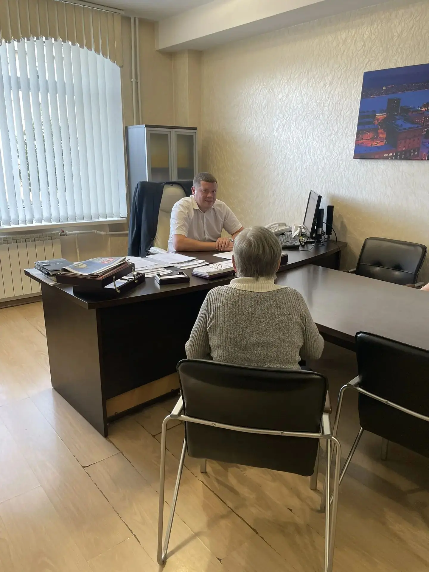 Начальник управления ЖКХ Павел Ивушкин провел очередной личный прием жителей Нижнего Та...