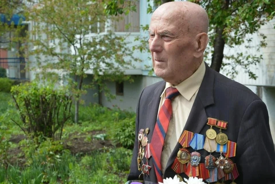 Величко Илья Федорович, последний Артемовский ветеран ВОВ. Оставался в Артемовске до но...