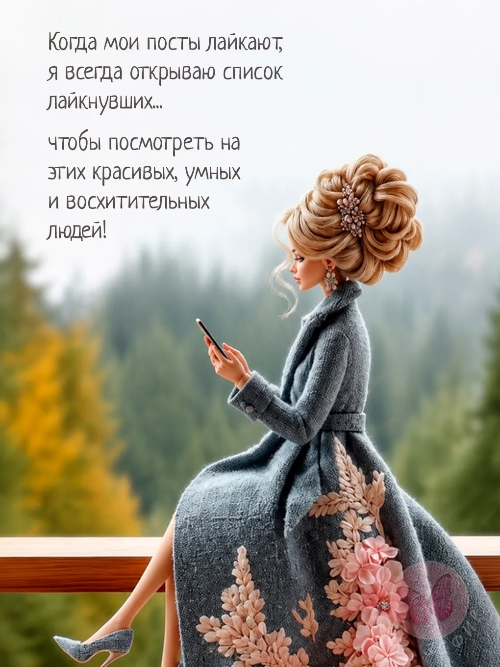 Сама тоже ставлю лайк. Приятно находиться в такой замечательной компании ❤️