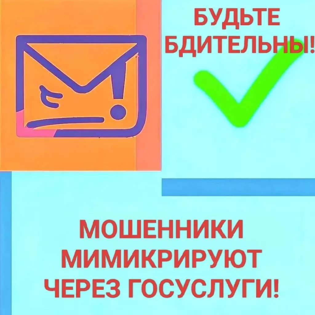 ❗️МОШЕННИКИ ПРИТВОРЯЮТСЯ «ГОСУСЛУГАМИ»