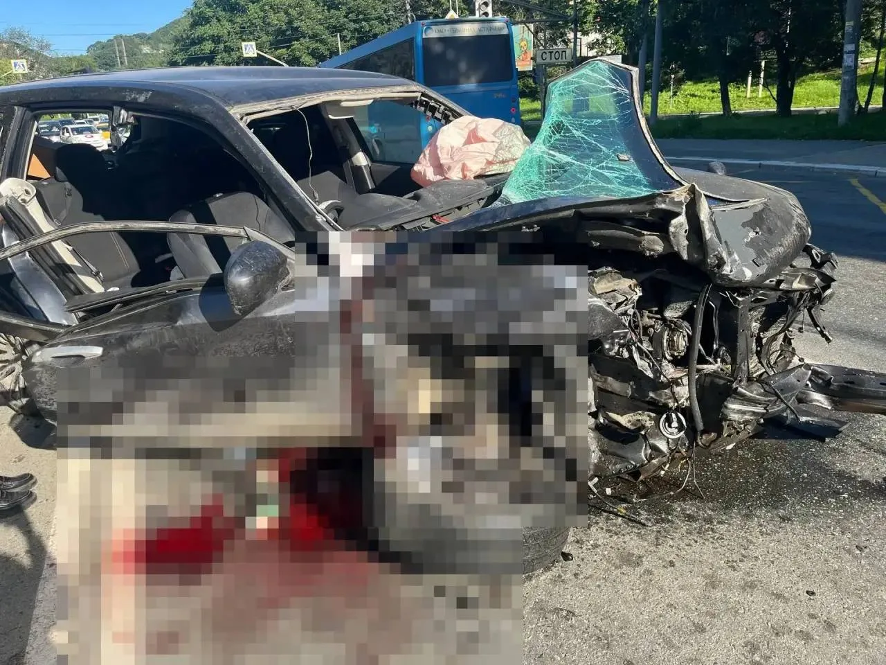 🚔🤬В Находке пьяный лихач на Mitsubishi Colt протаранил Subaru Forester — погибла 20-л...