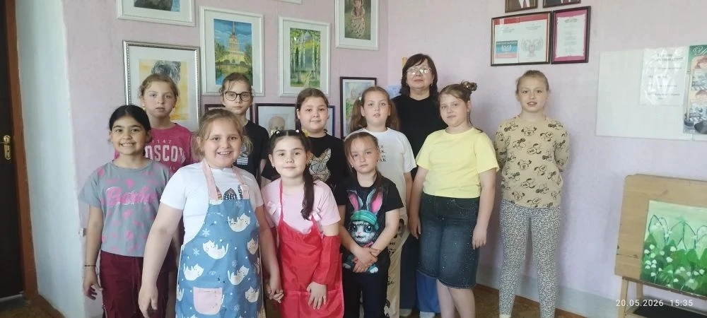 В творческом объединении «Вдохновение» состоялось долгожданное итоговое занятие, посвящ...