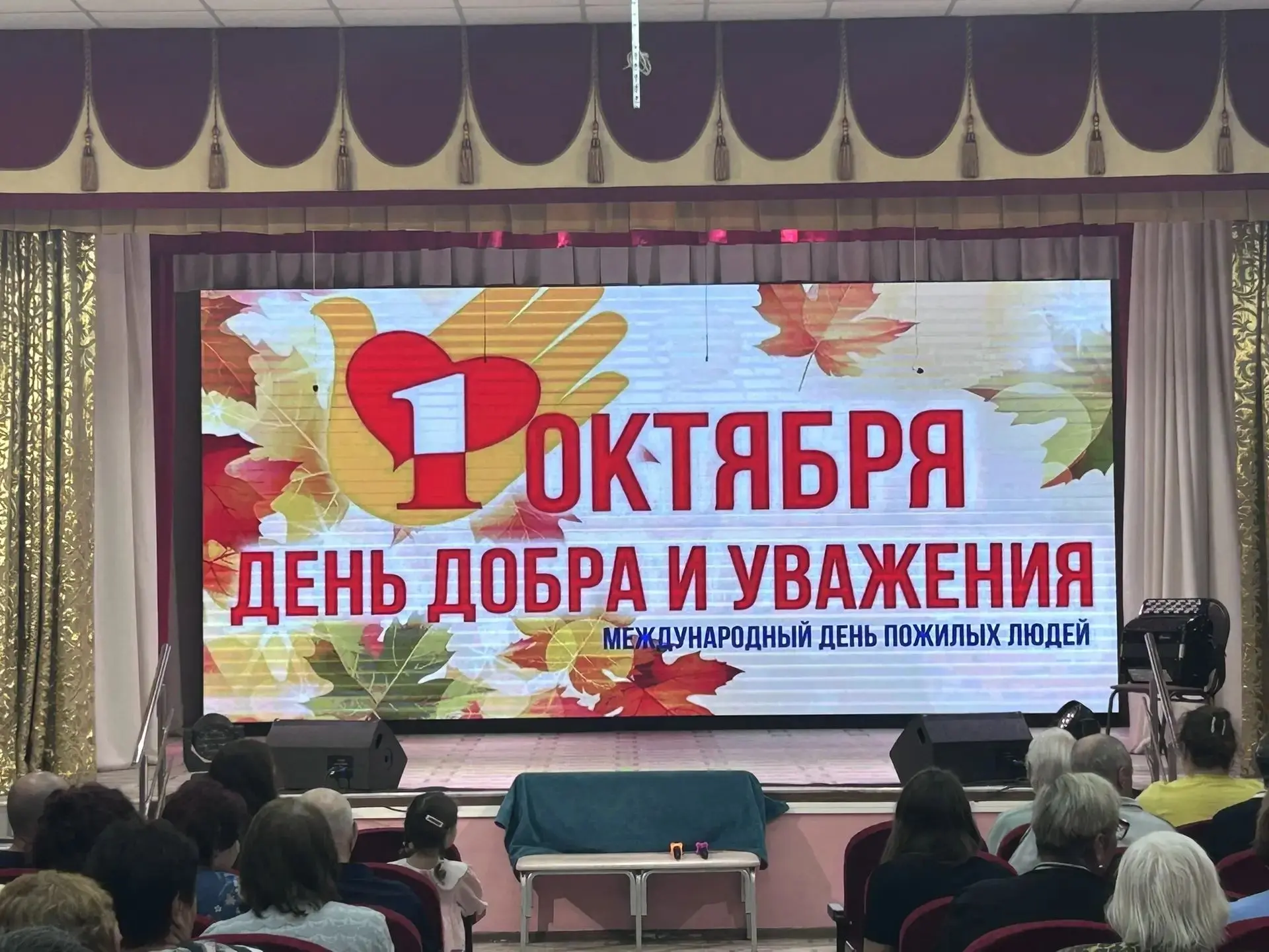 "На деревню бабушек" - под таким названием первого октября в Сосновском РДК прошёл праз...