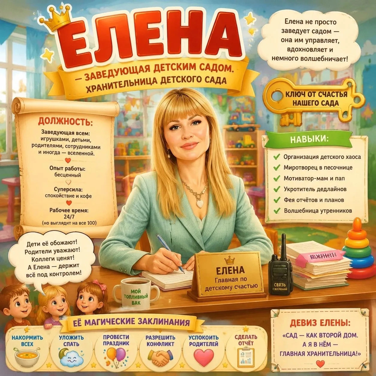 От всего сердца поздравляем заведующего Елену Николаевну Качур с Днём рождения!🎉

Желаем Вам огромн