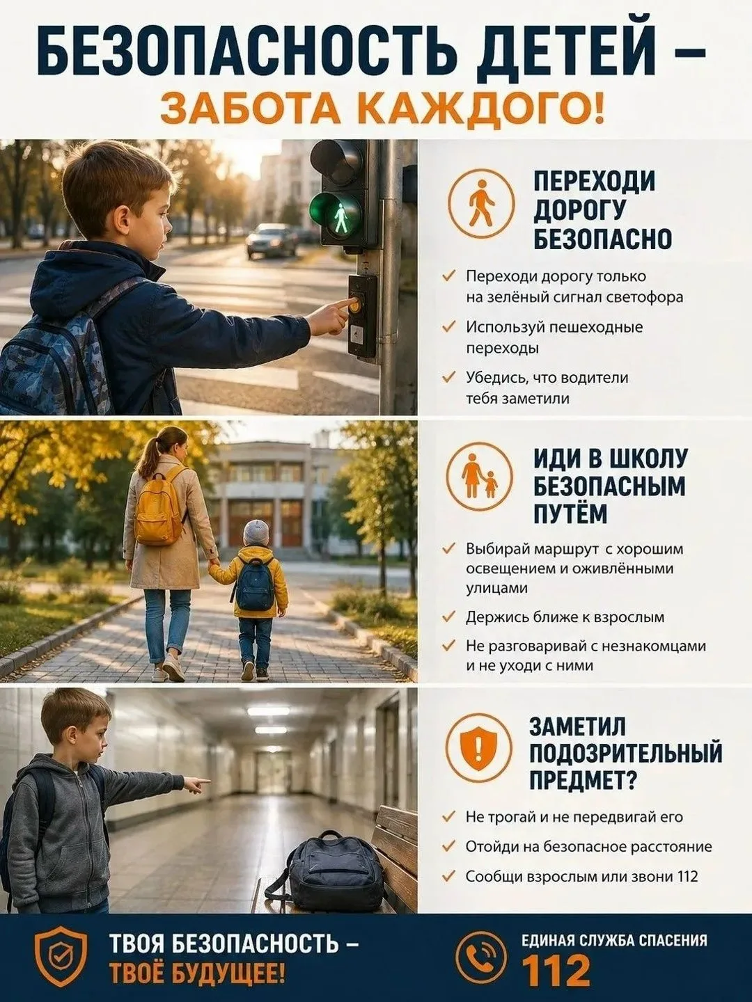 Памятка «Общие правила безопасности»