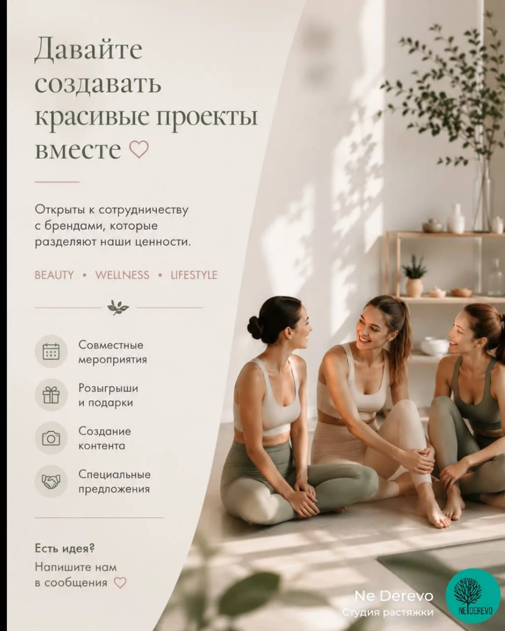 Давайте создавать красивые проекты вместе 🤍