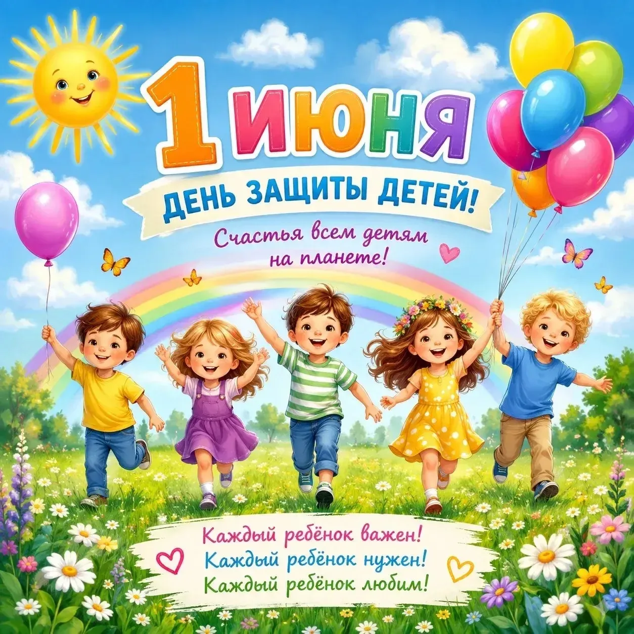 Самые важные люди на планете 🌍

Сегодня не просто первый день лета. Сегодня — напоминание каждому и