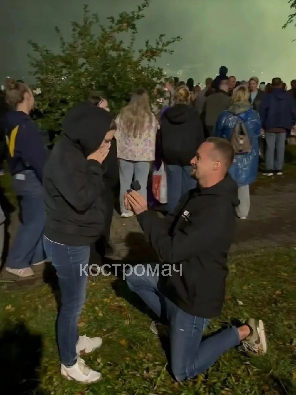 💍 На «Серебряной ладье» мужчина сделал предложение своей возлюбленной