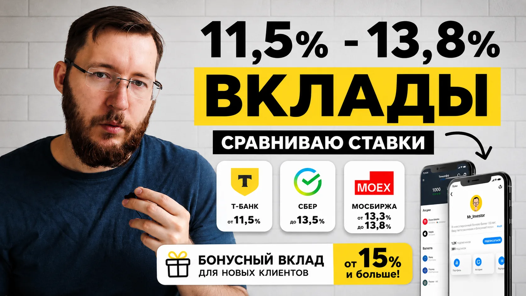 Регулярный обзор банковских вкладов. Смотрим динамику процентных ставок, сравниваем банки между собо