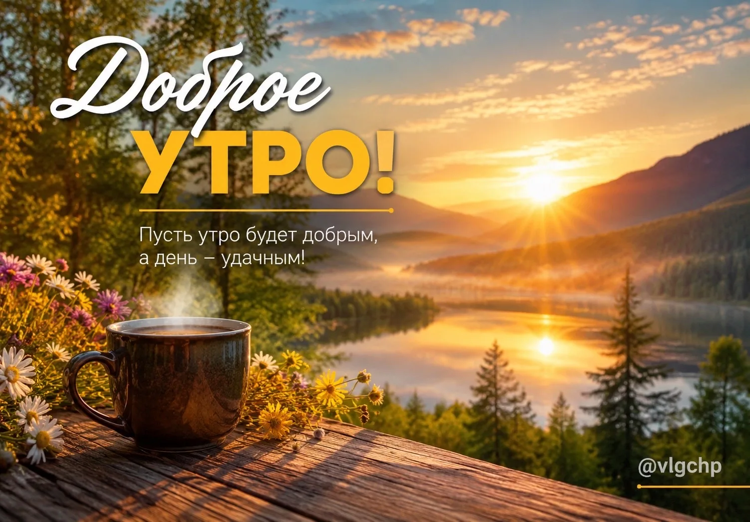 Бодрого и доброго утра вам желает канал Волгоград⚡️

Ждём ваших интересных новостей 👉 в нашей ПРЕДЛ