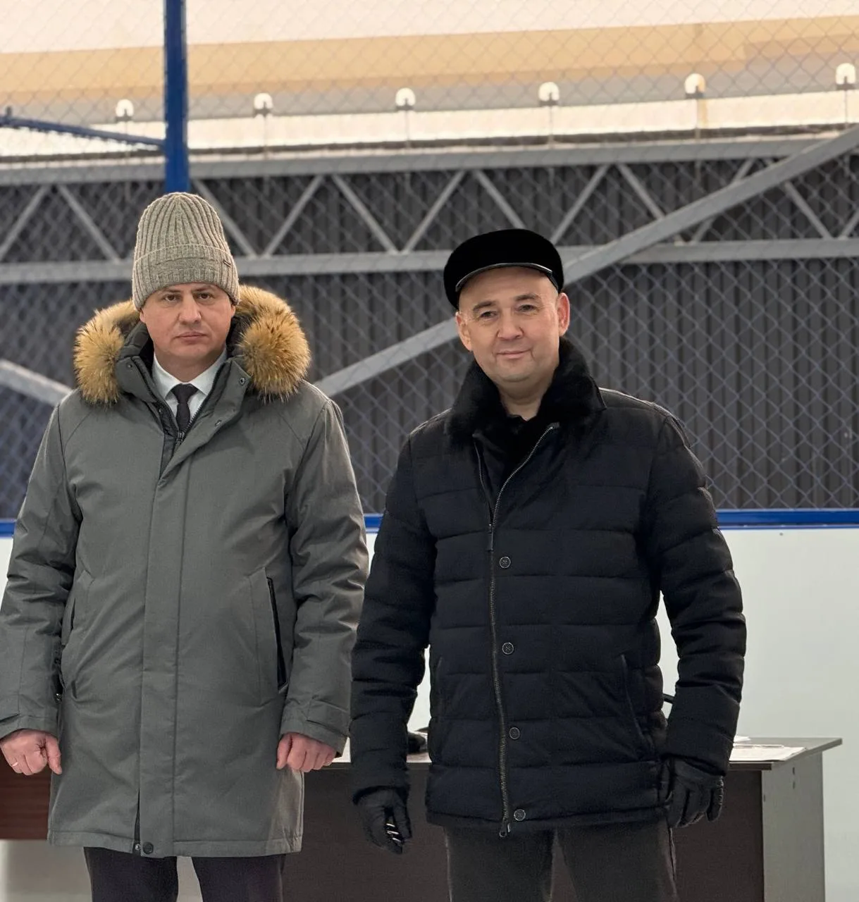 Сегодня на хоккейном корте «Олимпиец» прошёл муниципальный этап Республиканского фестив...
