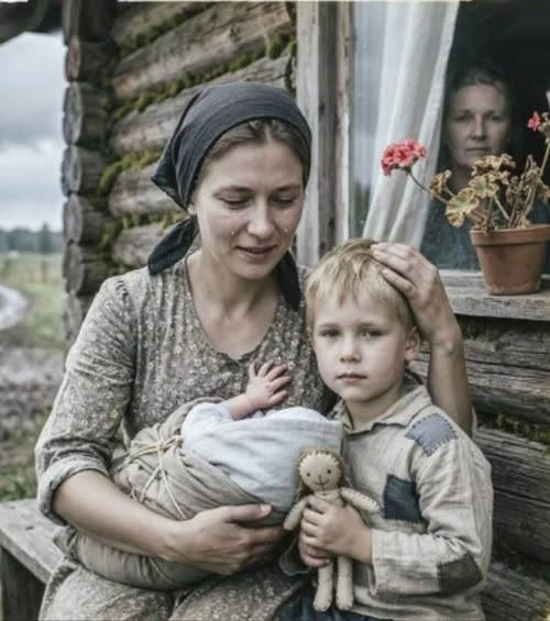 1929 год, село Глухарино. Она родила десятого ребёнка, швырнула его на лавку, и сказала: «Бог дал — 