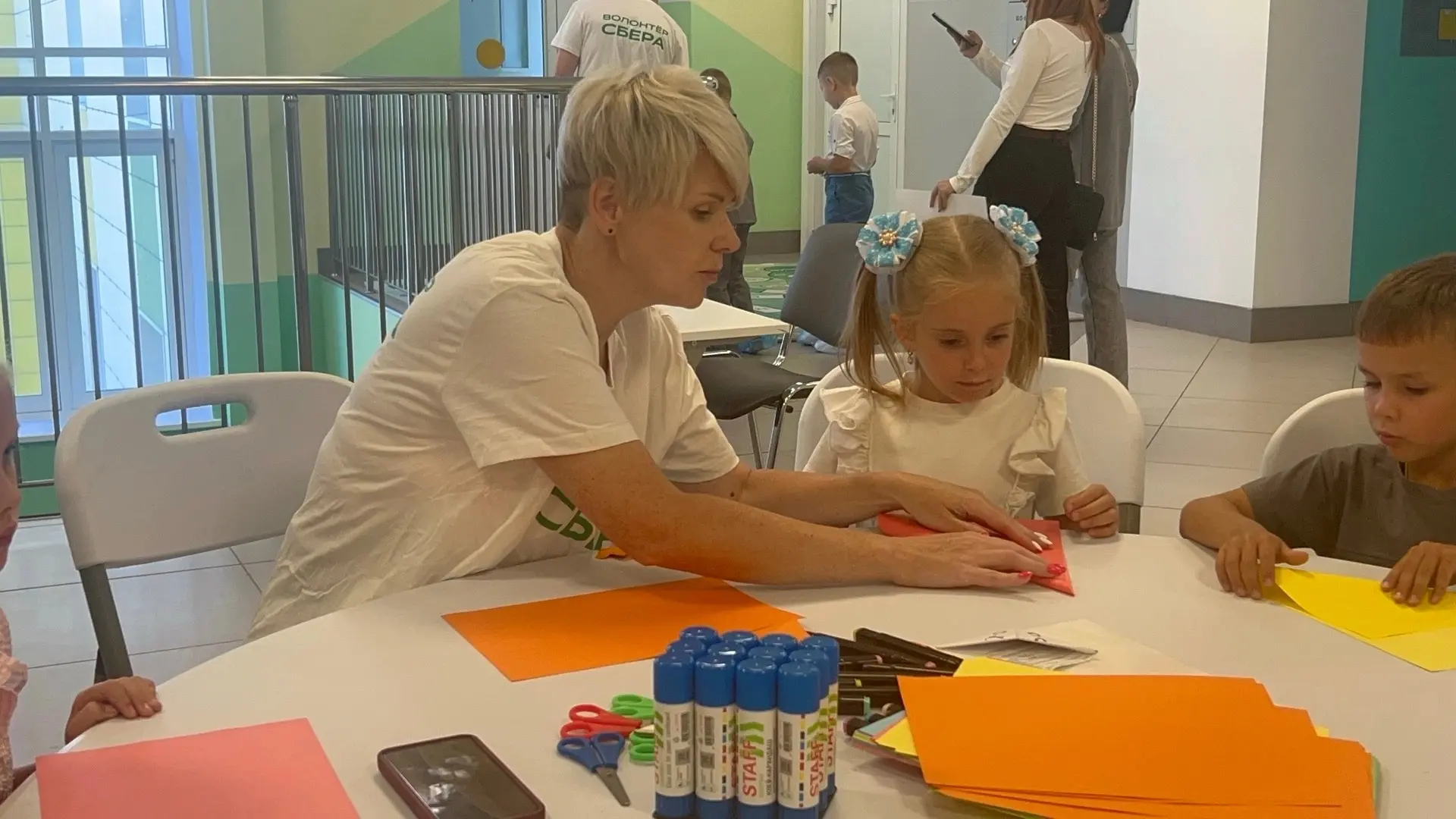 Праздник «День первоклассника» при участии Сбербанка 💚🏫