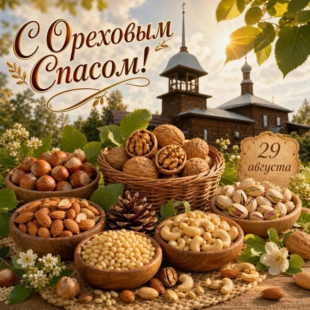 ✨Сегодня мы отмечаем третий, Ореховый (он же Хлебный) Спас — праздник, в котором так кр...