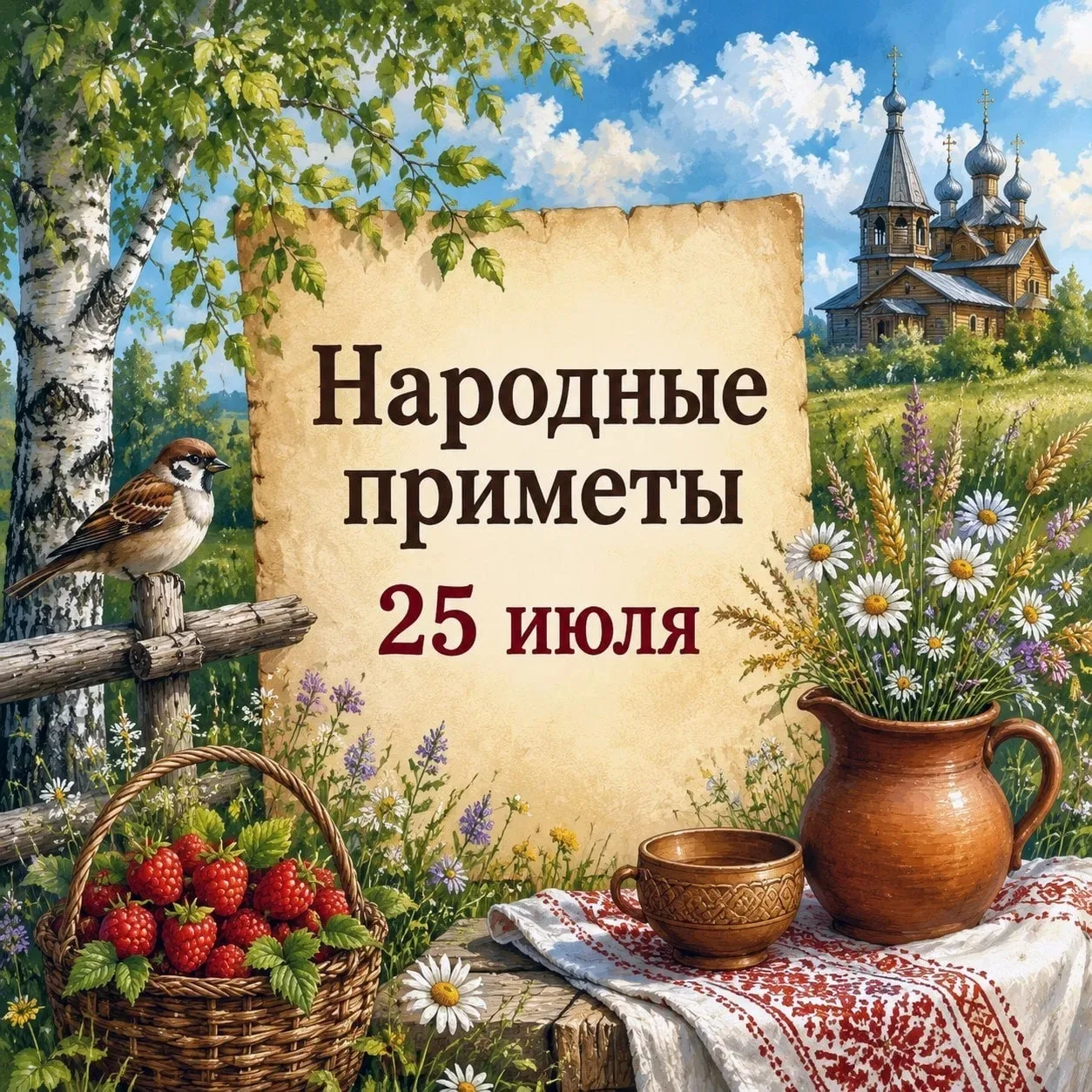 🌿 Народные приметы 25 июля — Прокл Плакальщик 🌿

25 июля на Руси отмечали Прокла Плакальщика. Тако