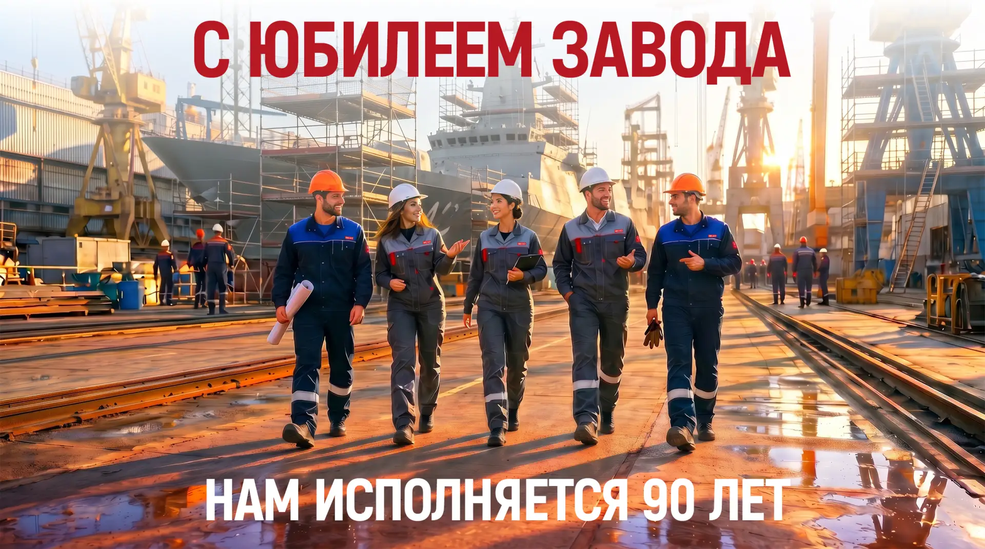 Уважаемые сотрудники и ветераны Амурского судостроительного завода ОСК!