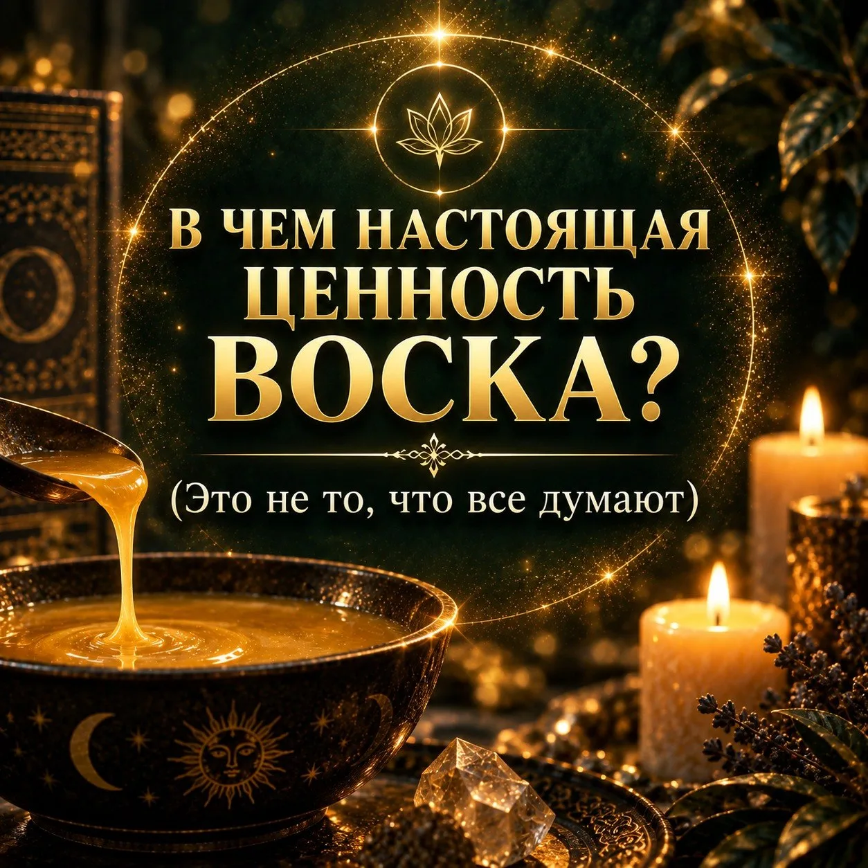 Самое ценное в воске — это даже не про сам воск!