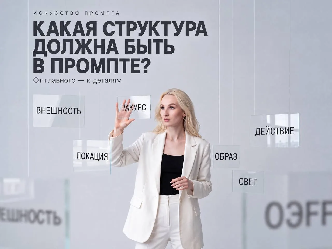 Хороший промпт — это не длинное описание всего подряд. Это понятная последовательность,...