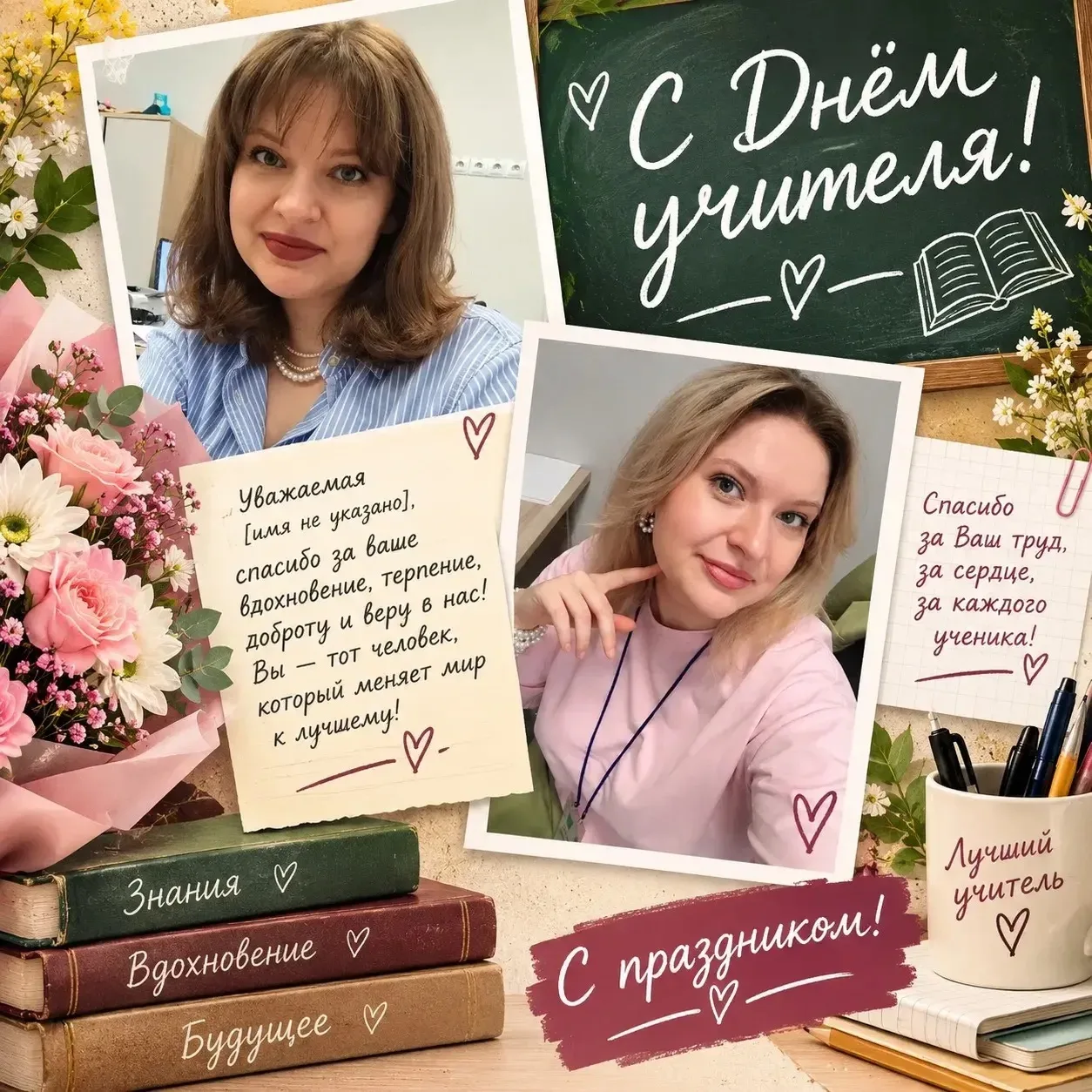 🌷 С ДНЁМ УЧИТЕЛЯ, АНАСТАСИЯ АЛЕКСЕЕВНА! 🌷