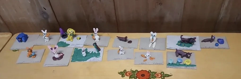 🐻🦊🌿 Ойуур дьиктилэрэ пластилинтан! 🐻🦊🌿
Биьиги «Кустук» айар куруһуокпут талааннаах маастардара