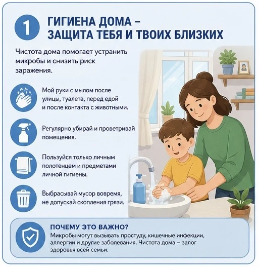 Лето - время особого внимания к гигиене

Именно в этот период возрастает риск различных инфекционных