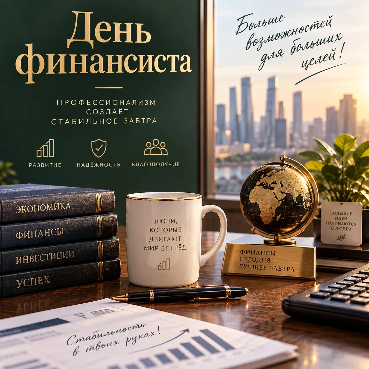 ✔️8 сентября в России отмечается День финансиста – профессиональный праздник специалист...