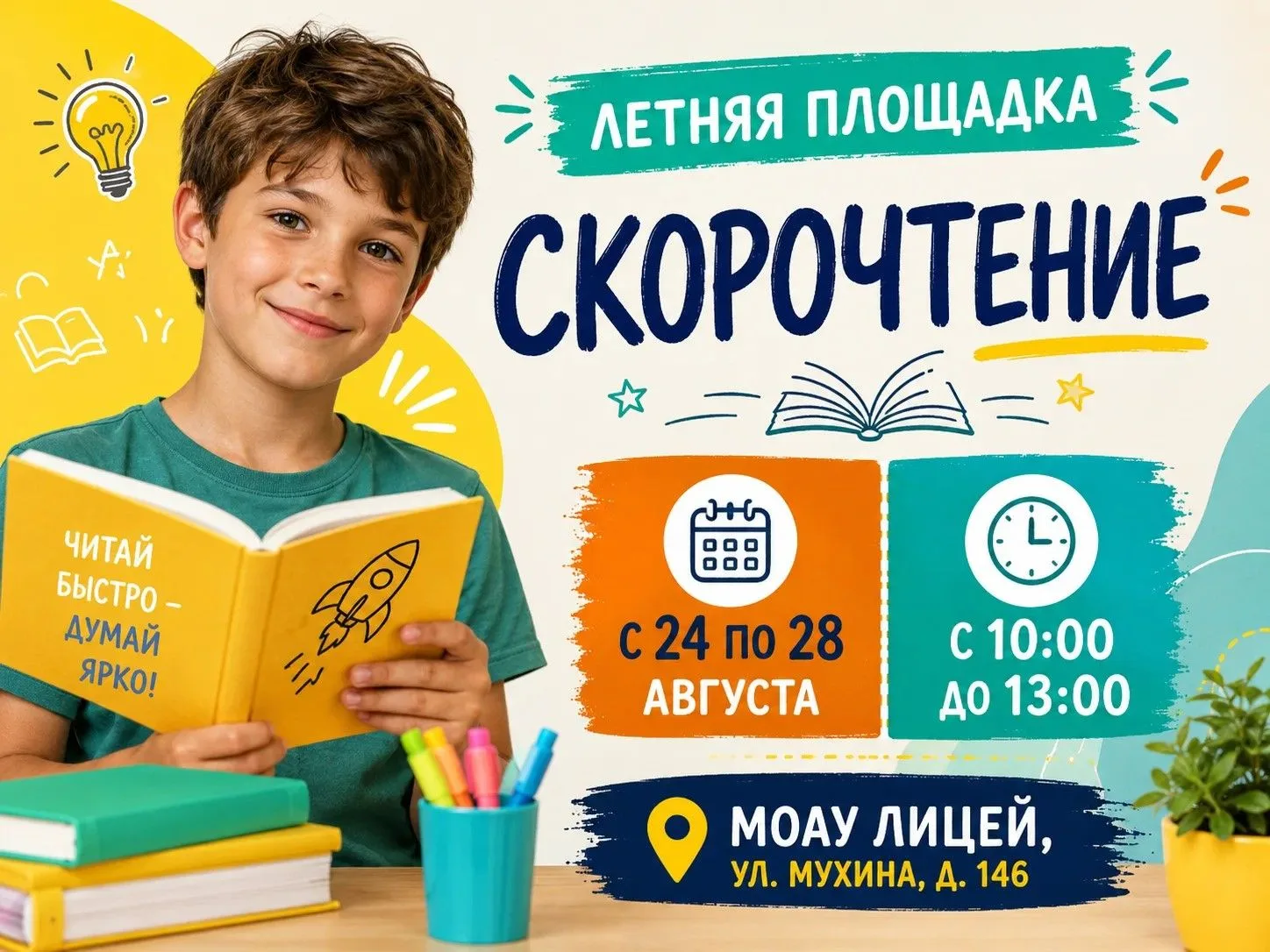 📚 Читать быстрее — учиться легче! Успейте подготовиться к школе!

Уважаемые родители! Замечали, как
