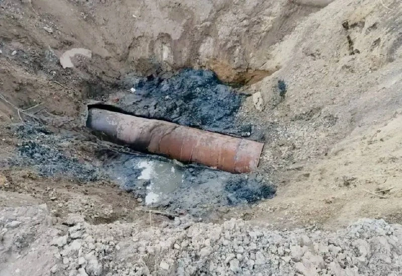 ⚡️В Левобережном районе продолжается ремонт повреждённого участка коллектора

Специалисты проводят д