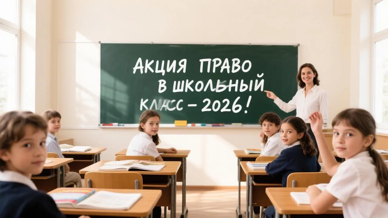 Акция «Право в школьный класс -2026!» в судебной системе региона