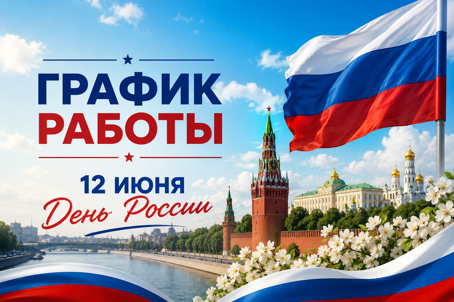 График работы ГАУЗ СО "Богдановичская ЦРБ" в выходные и праздничные дни с 12.06.2026 по 14.06.2026

