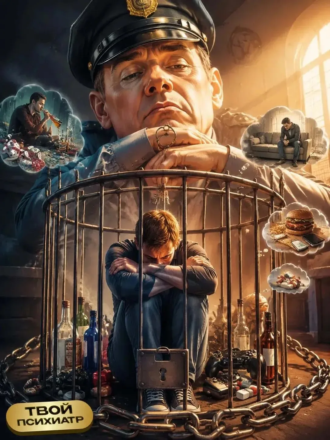 😔 Почему стыд — главный охранник зависимости?