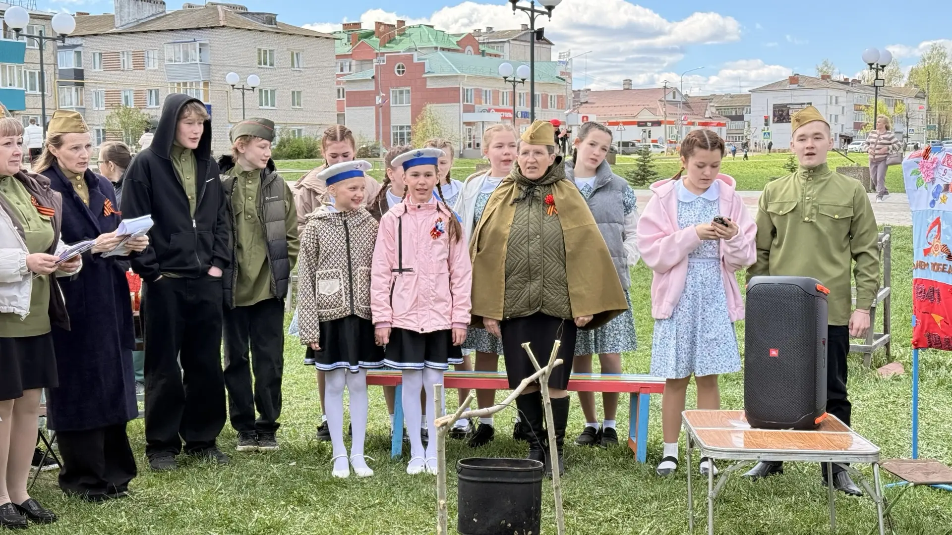 Обучающиеся нашей школы приняли активное участие в работе тематических площадок, приуроченных к праз