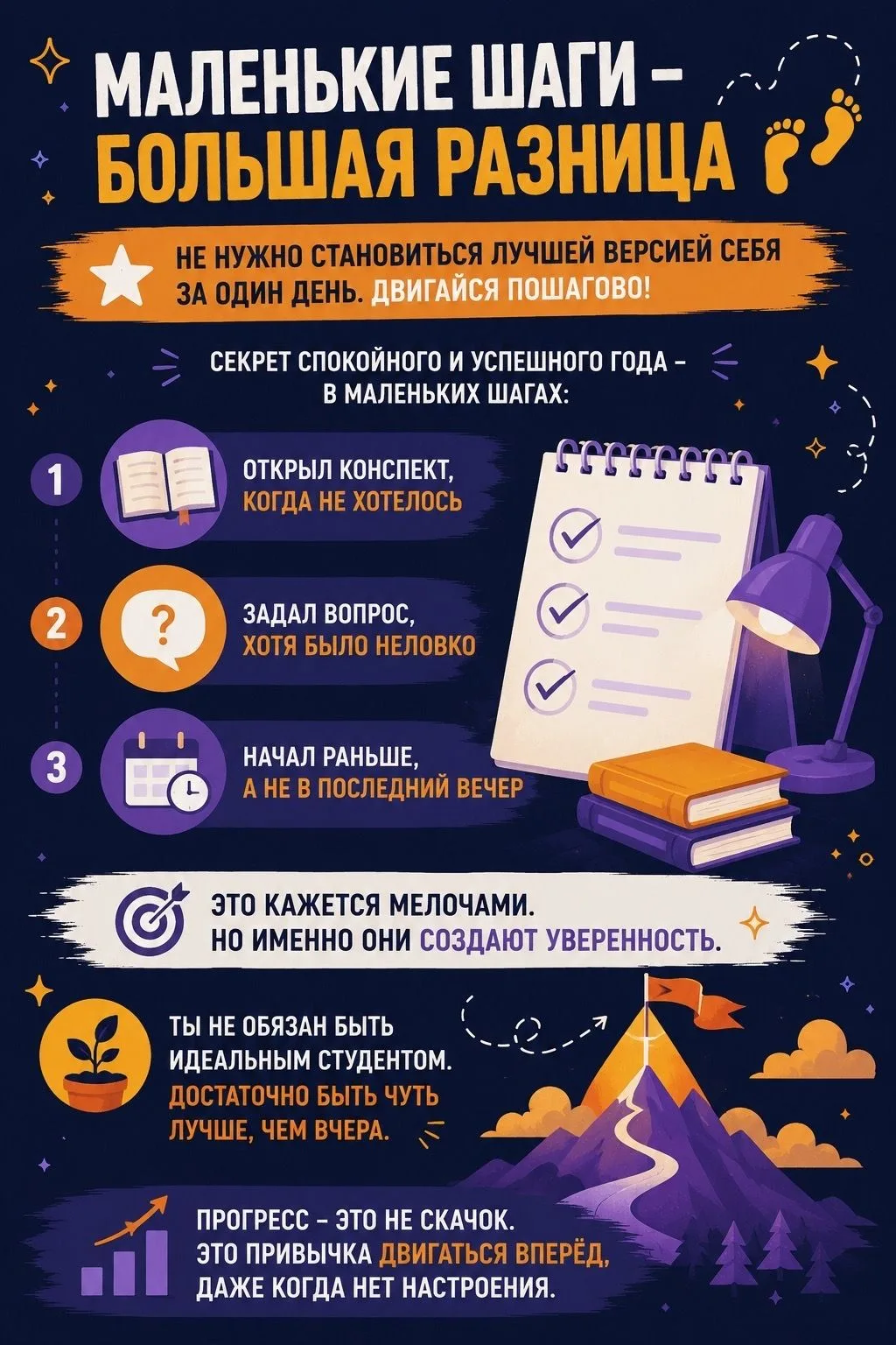 👍Маленькие шаги — большая разница