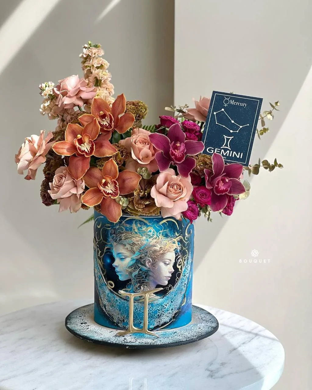 Двойная порция красоты для самых ярких знаков зодиака ♊️🩵🌸