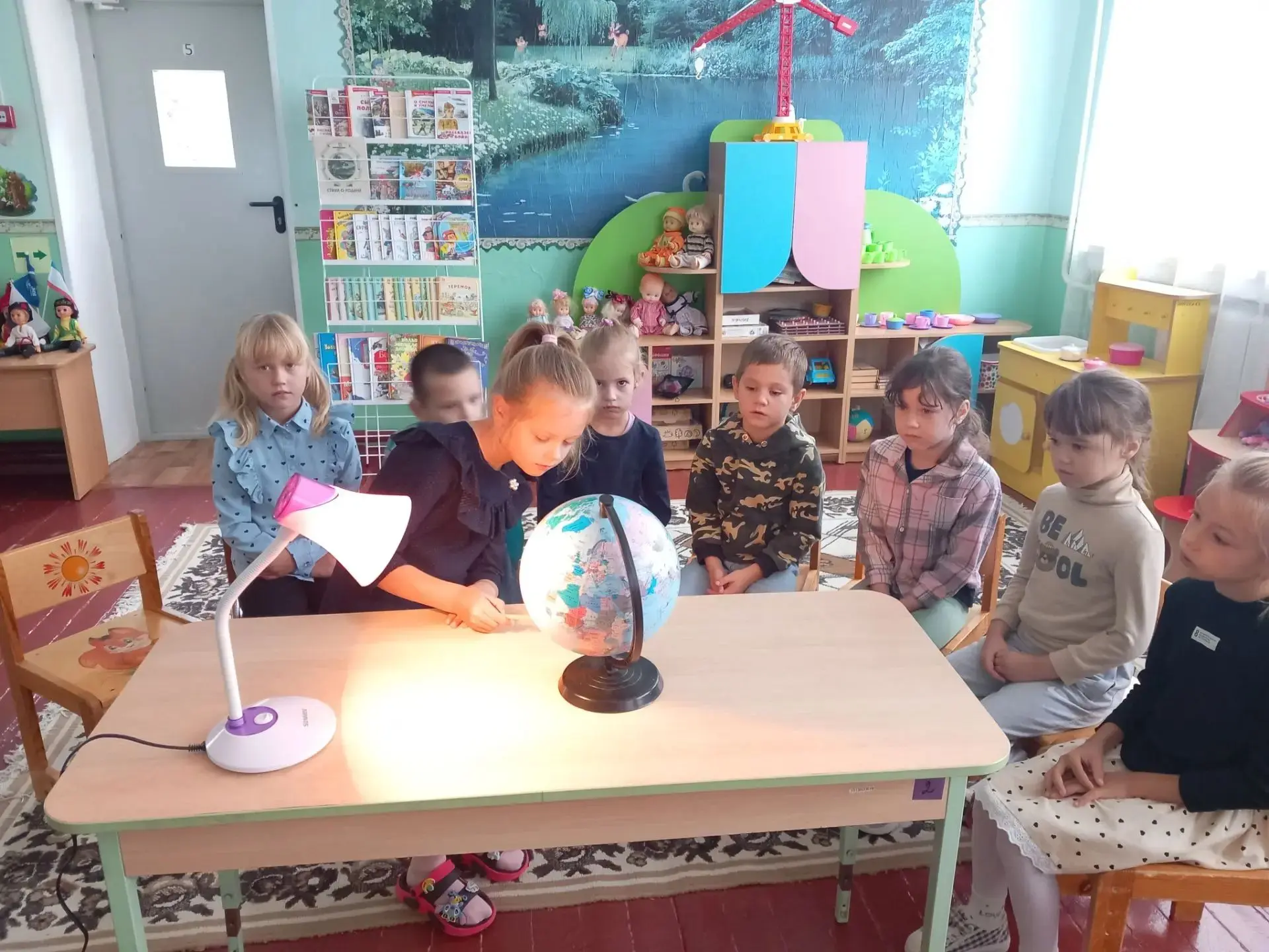 Сегодня в подготовительной группе прошло увлекательное занятие, посвящённое нашей плане...