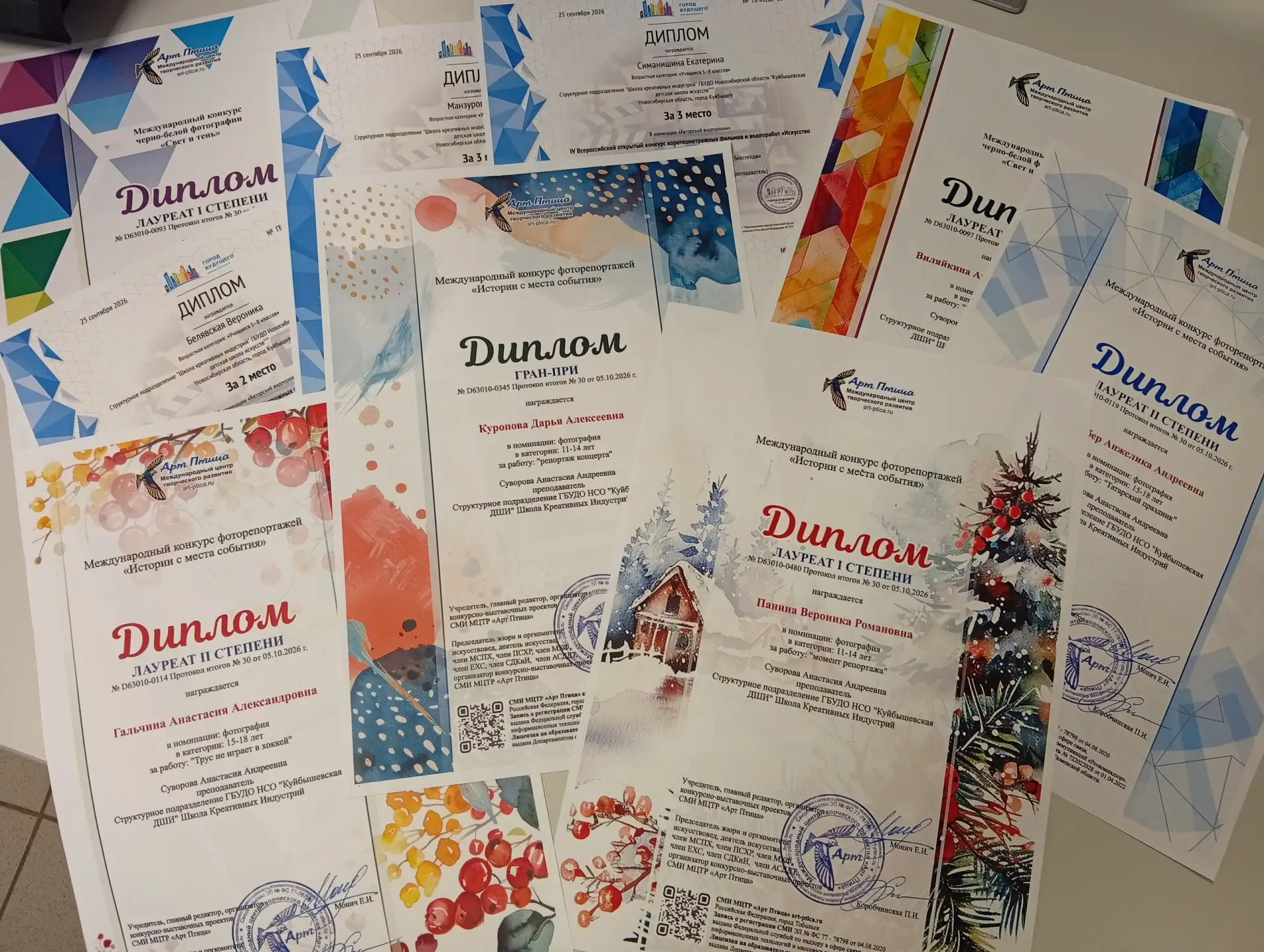 Медиа публикации