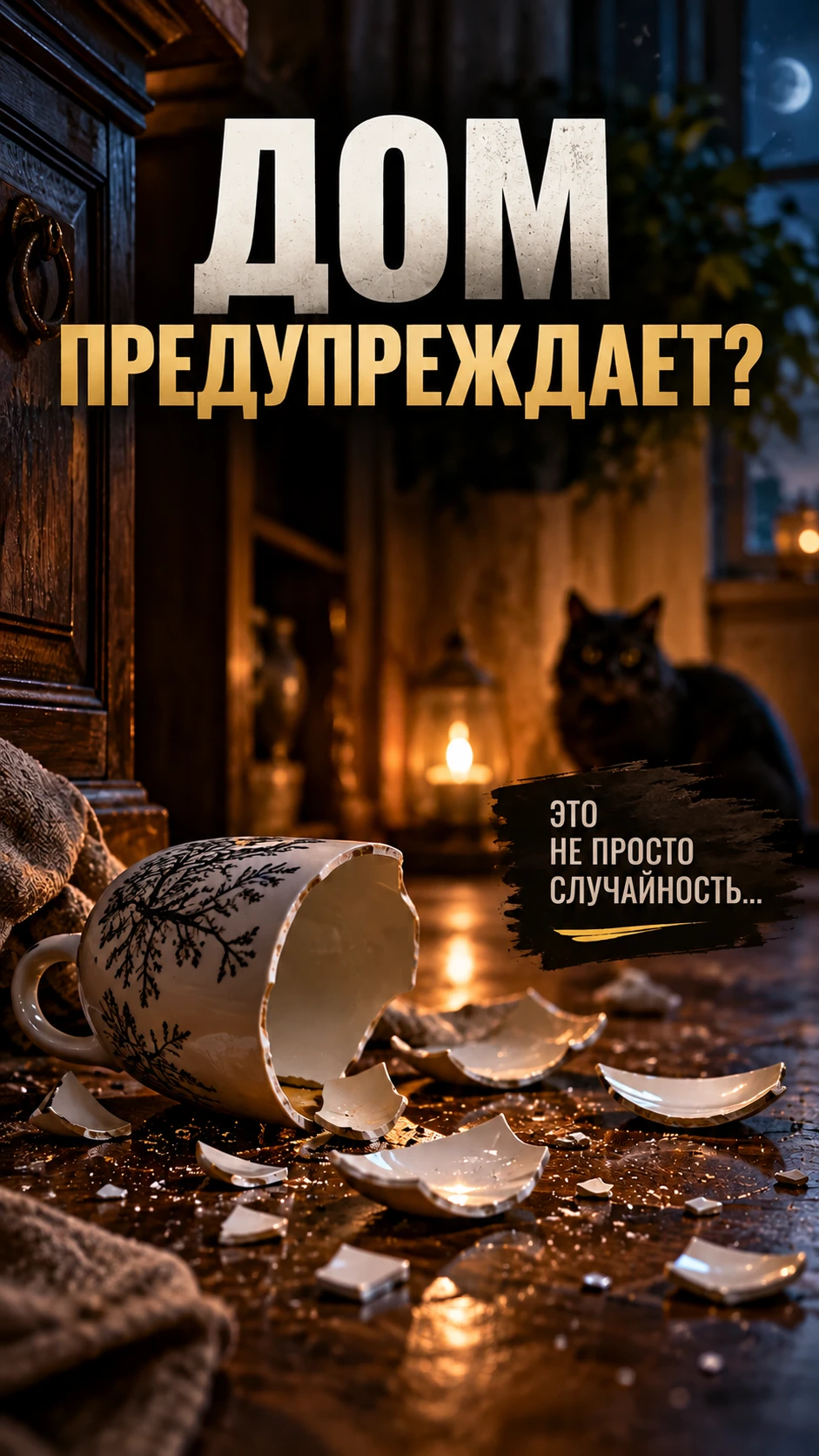 🪞 ПОЧЕМУ В ДОМЕ ВНЕЗАПНО НАЧИНАЮТ БИТЬСЯ ВЕЩИ