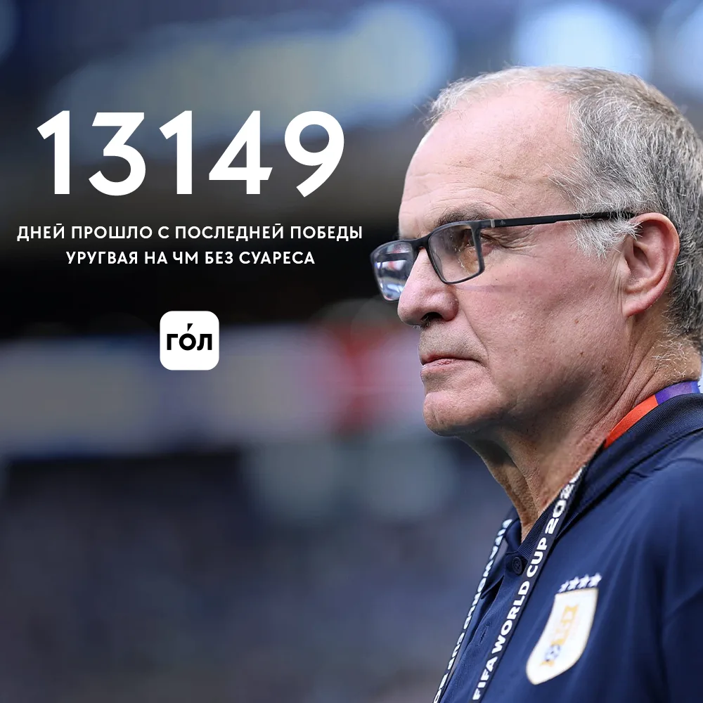 Уругвай не может выиграть матч чемпионата мира без Луиса Суареса 36 лет 😔