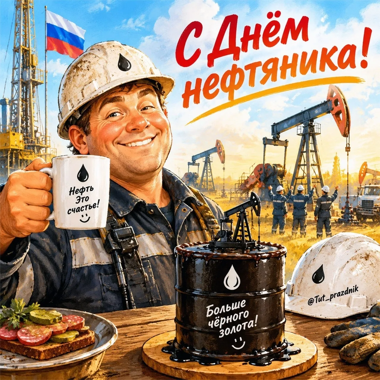 С Днём нефтяника!