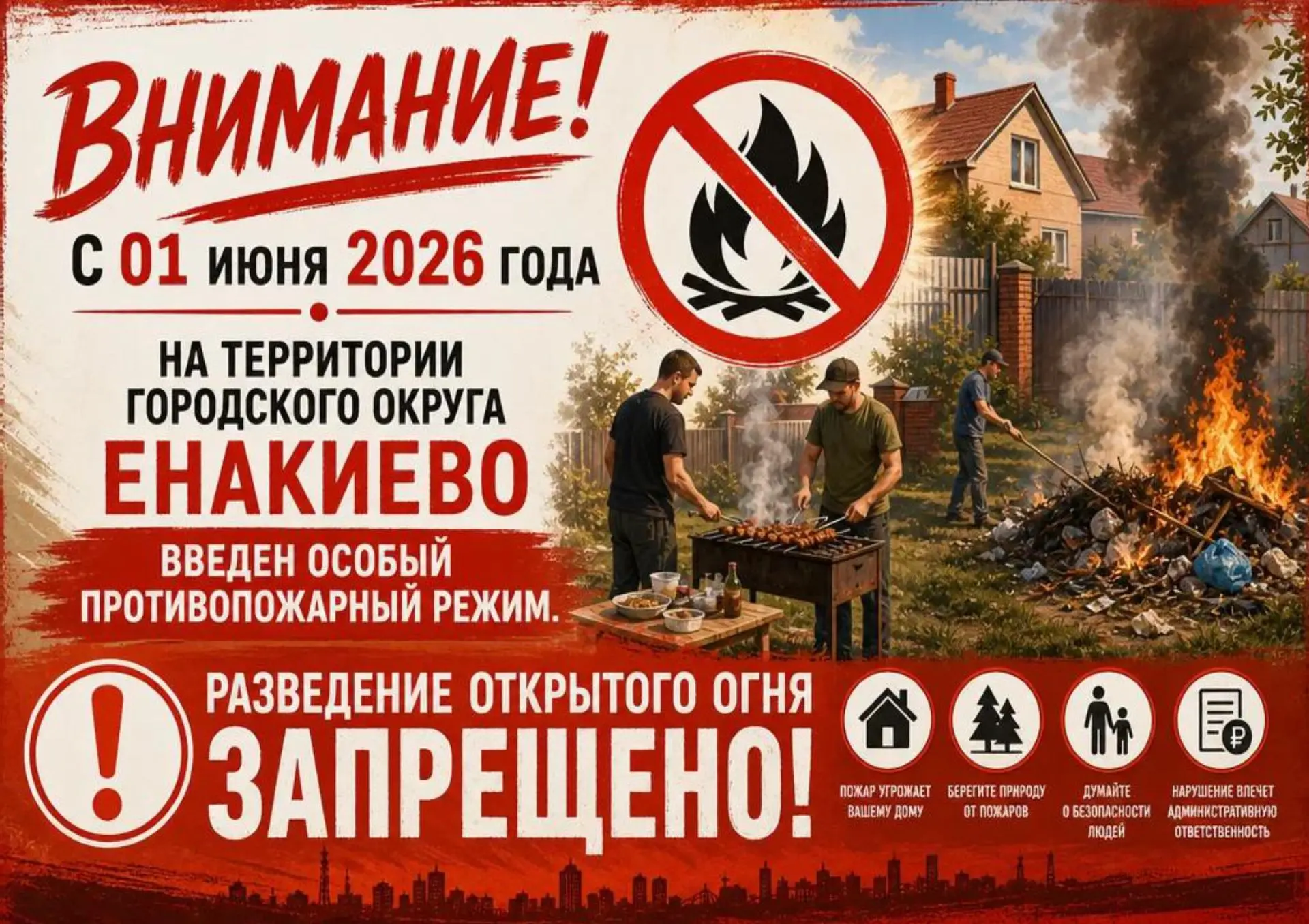 ❗️Уважаемые жители городского округа Енакиево❗️Постановлением администрации городского ...